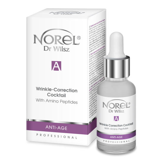 NOREL PRO ACTIVE KOKTAJL KORYGUJĄCY ZMARSZCZKI Z AMINO PEPTYDAMI 30ML PA374